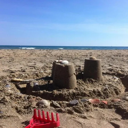 Charmant 2 Pieces Mezzanine, Terrasse, Parking Et Climatisation A Sete - Fr-1-338-123 شقة *