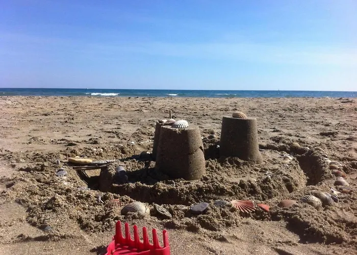 Charmant 2 Pieces Mezzanine, Terrasse, Parking Et Climatisation A Sete - Fr-1-338-123 شقة *