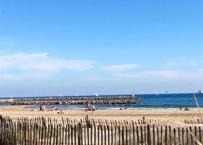 Charmant 2 Pieces Mezzanine, Terrasse, Parking Et Climatisation A Sete - Fr-1-338-123 شقة سُت